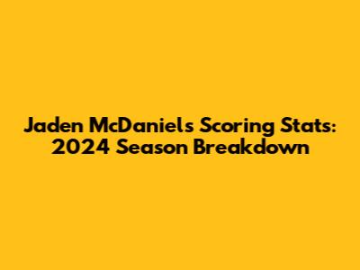 Jaden McDaniels' Scoring Stats: 2024 Season Breakdown